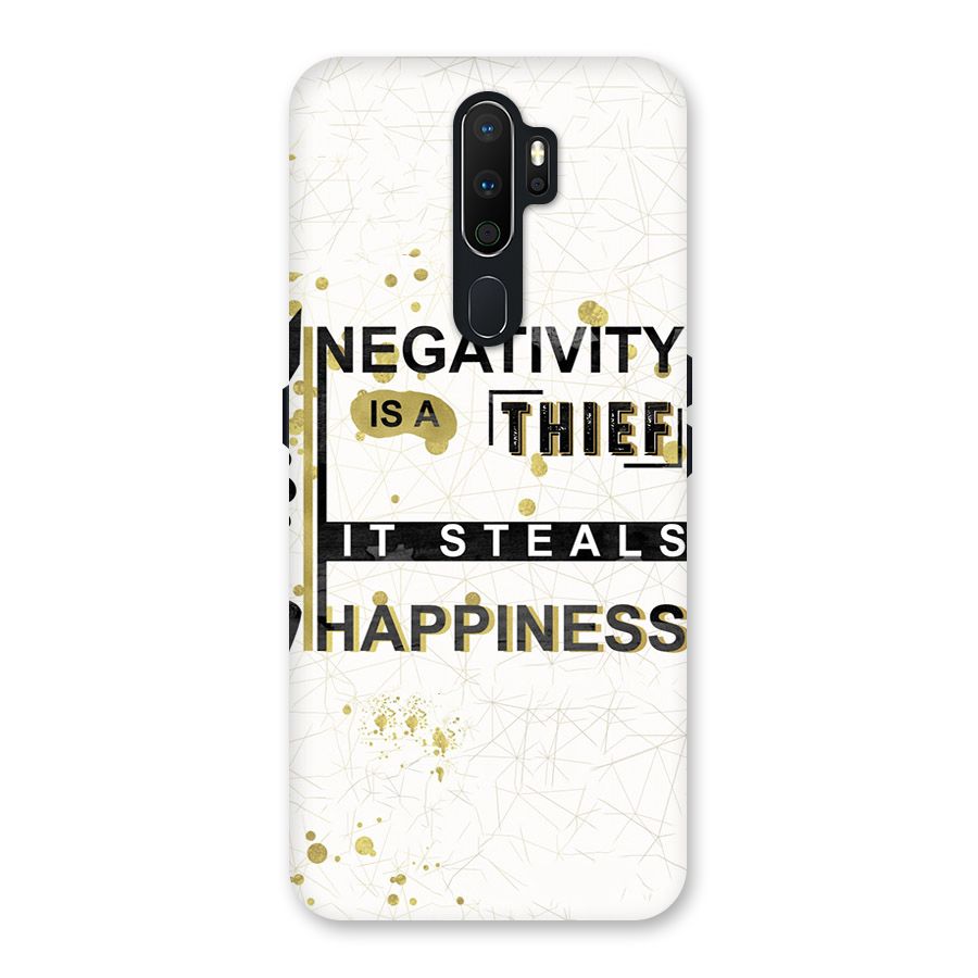 Negativity Thief Back Case for Oppo A5 (2020)