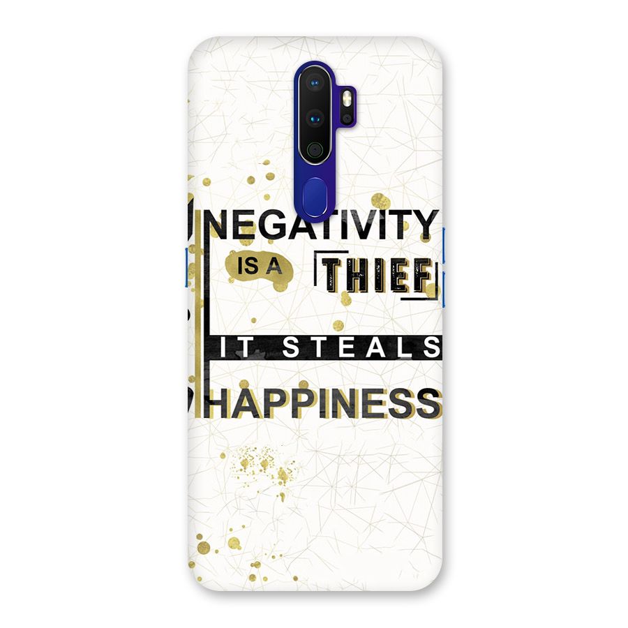 Negativity Thief Back Case for Oppo A9 (2020)