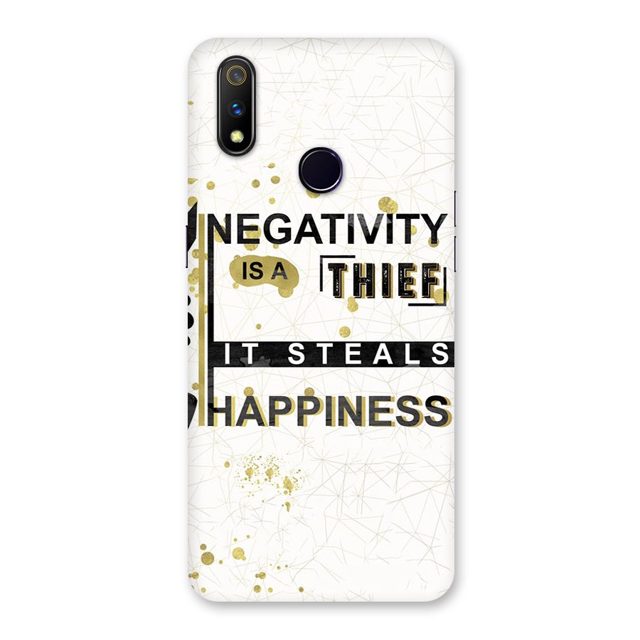 Negativity Thief Back Case for Realme 3 Pro
