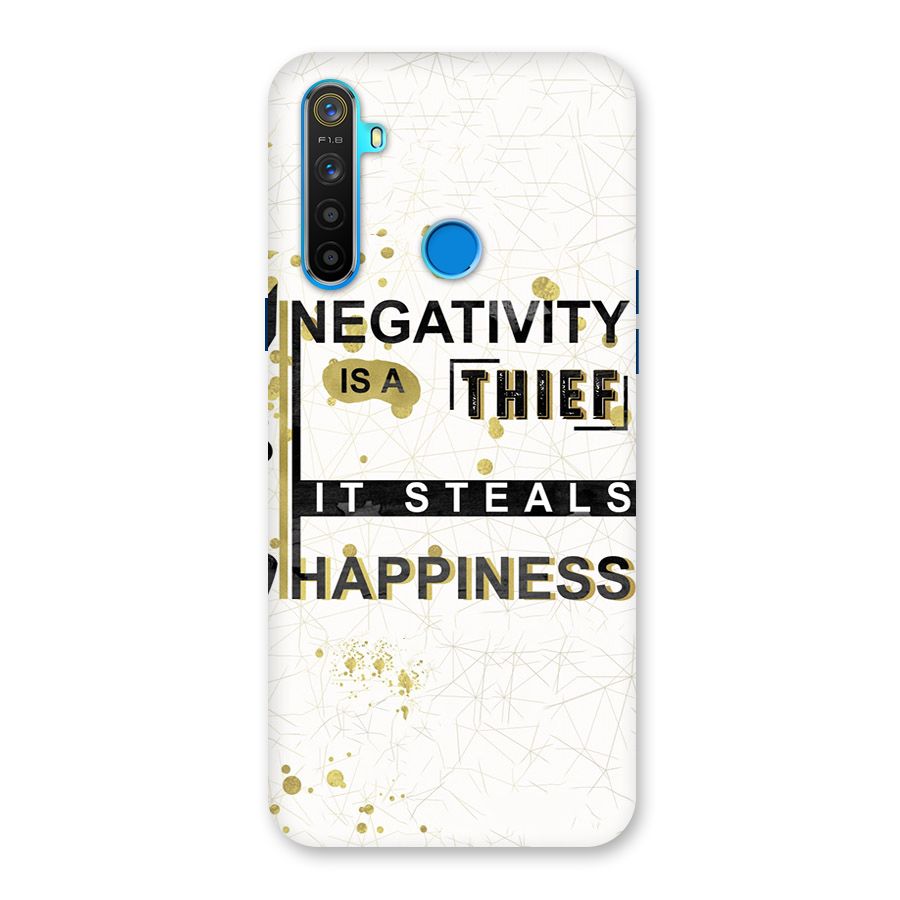 Negativity Thief Back Case for Realme 5s