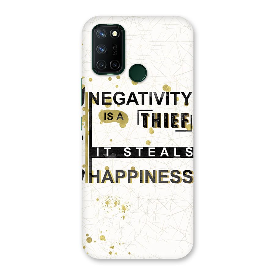 Negativity Thief Back Case for Realme 7i