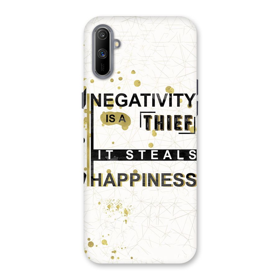 Negativity Thief Back Case for Realme C3