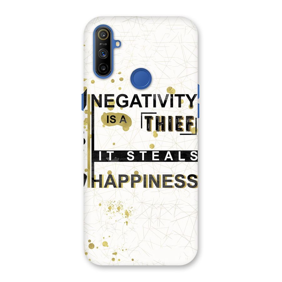 Negativity Thief Back Case for Realme Narzo 10A