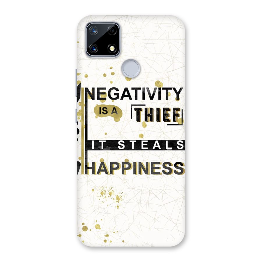 Negativity Thief Back Case for Realme Narzo 20