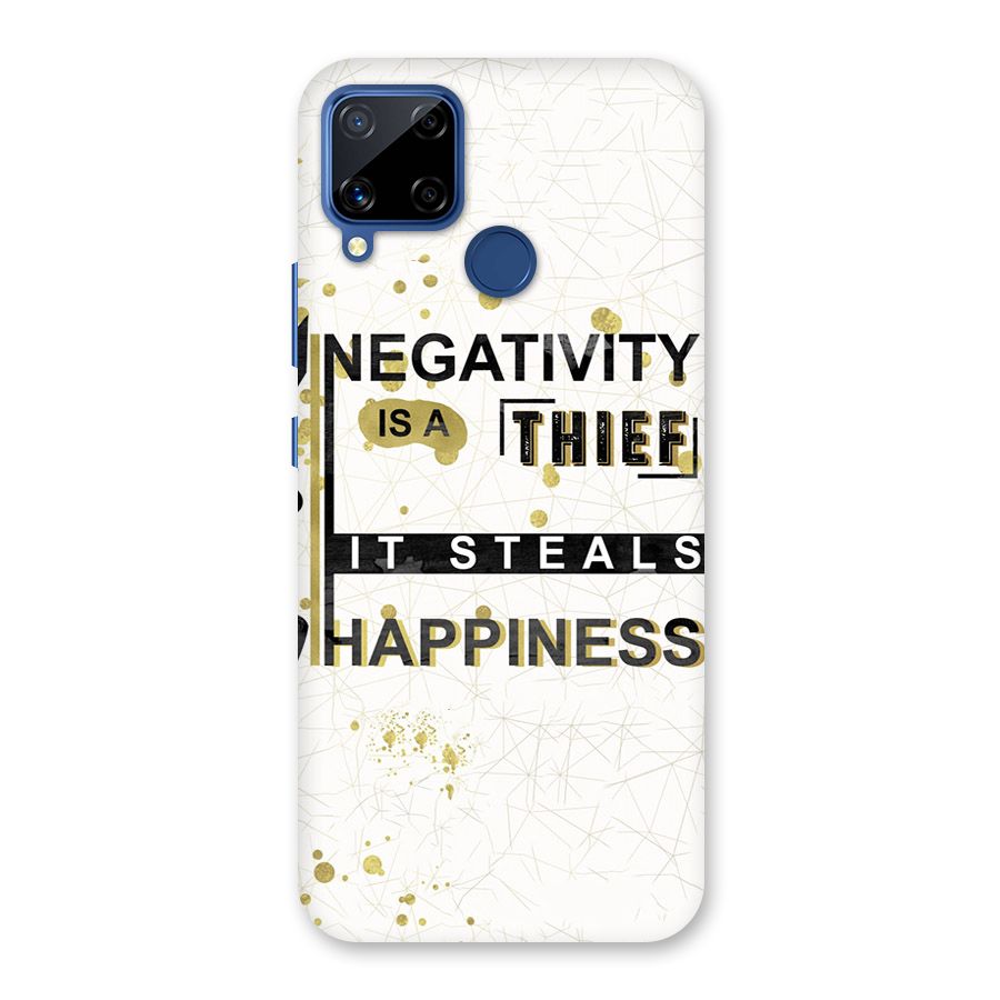Negativity Thief Back Case for Realme Narzo 30A