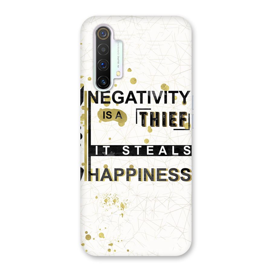 Negativity Thief Back Case for Realme X3 SuperZoom