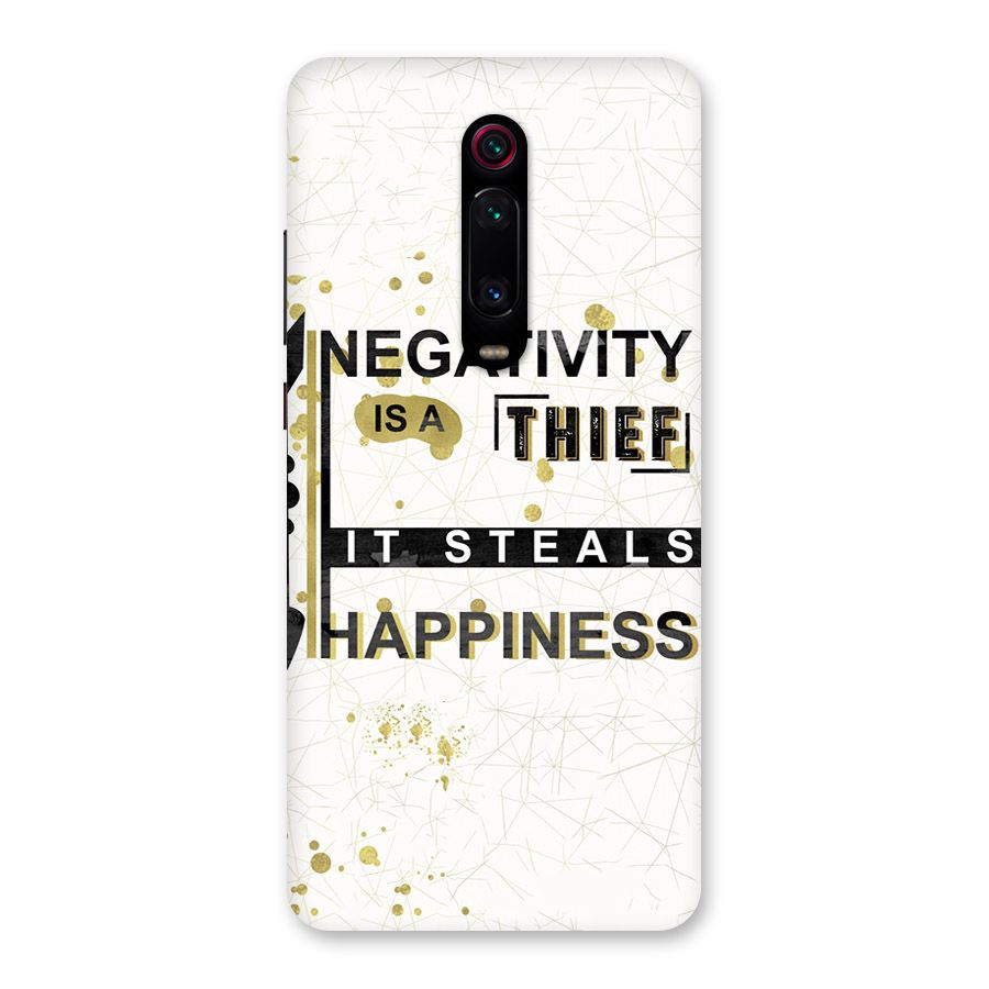 Negativity Thief Back Case for Redmi K20