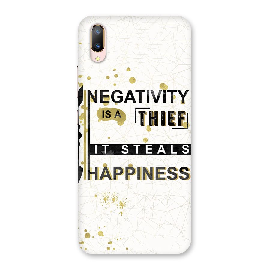 Negativity Thief Back Case for Vivo V11 Pro