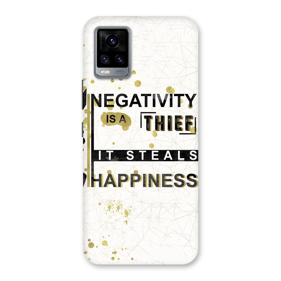 Negativity Thief Back Case for Vivo V20