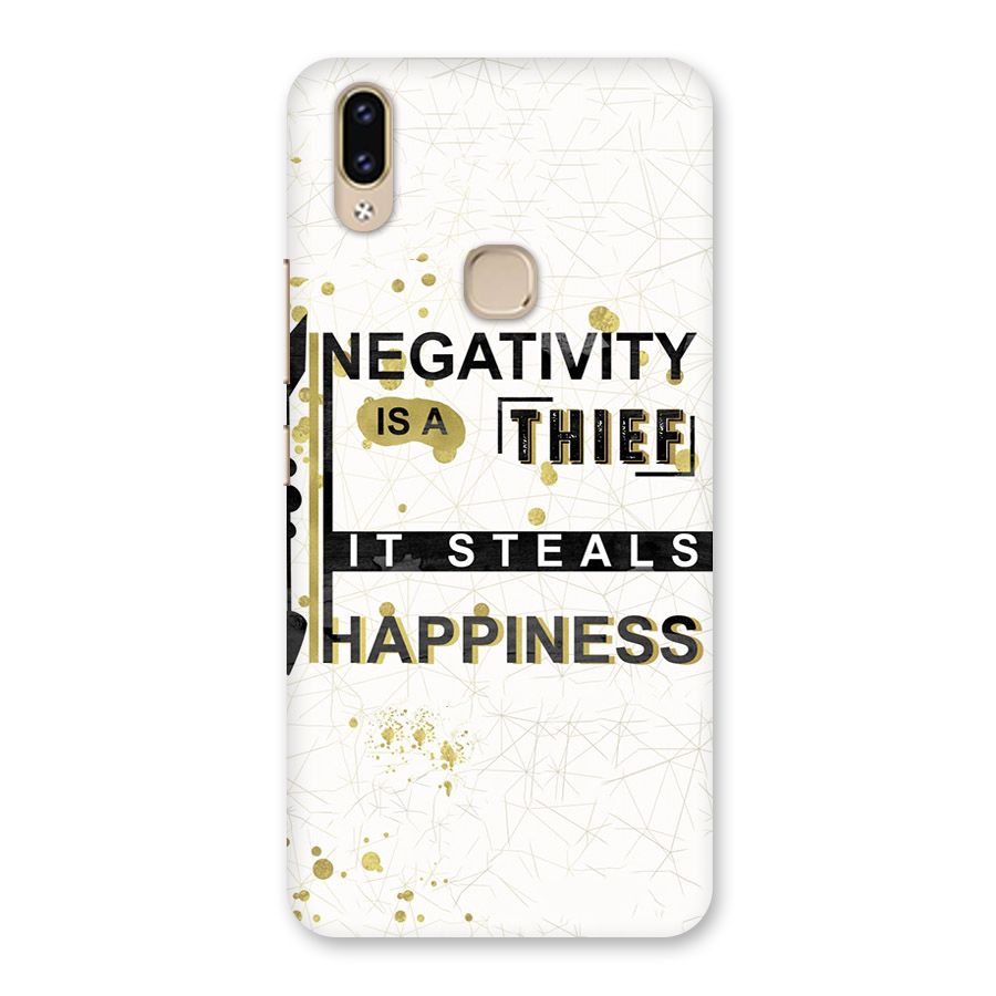 Negativity Thief Back Case for Vivo V9 Youth
