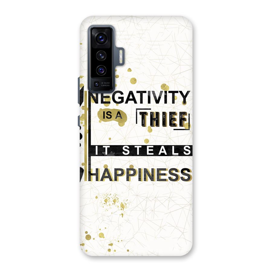 Negativity Thief Back Case for Vivo X50