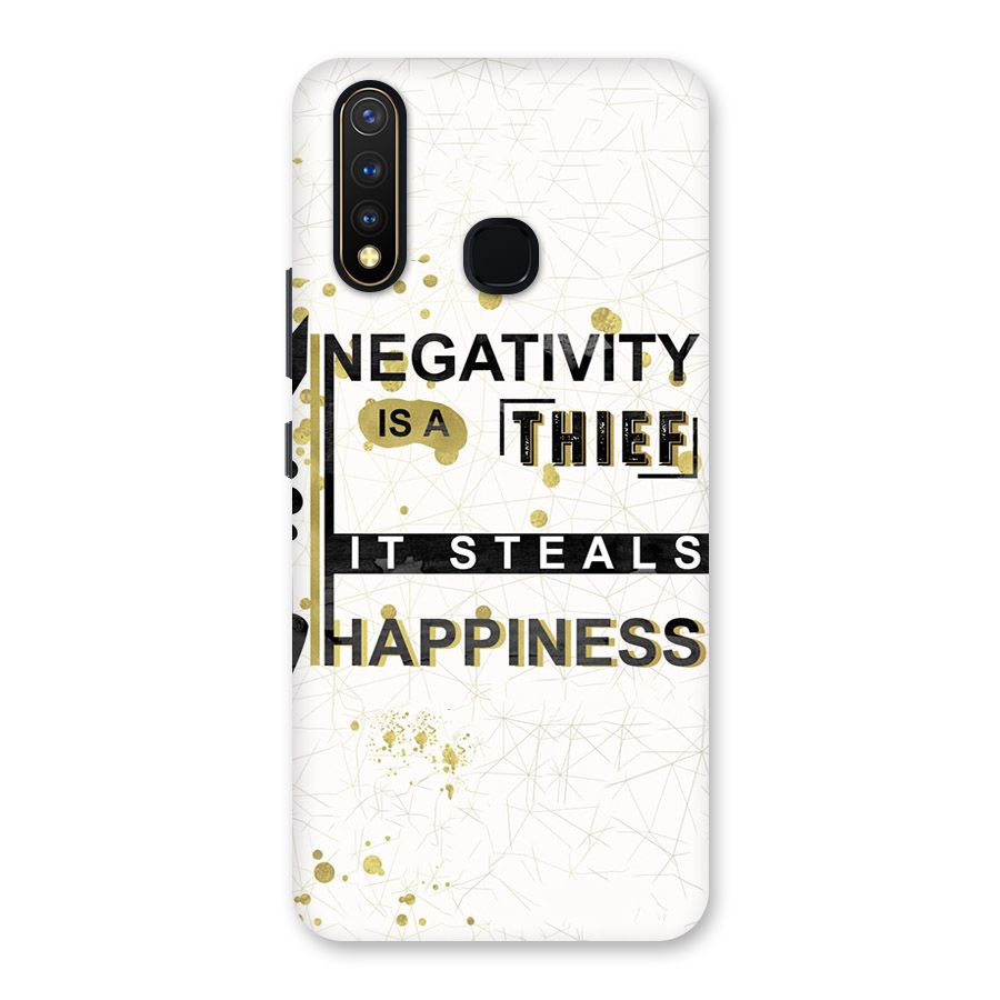 Negativity Thief Back Case for Vivo Y19