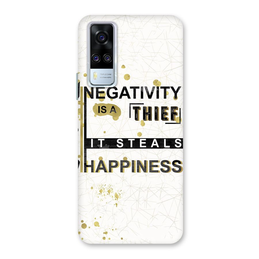 Negativity Thief Back Case for Vivo Y51