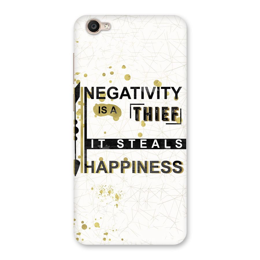 Negativity Thief Back Case for Vivo Y55