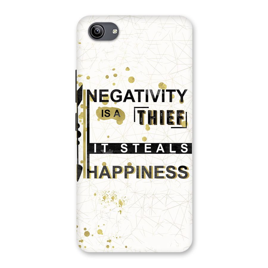 Negativity Thief Back Case for Vivo Y81i