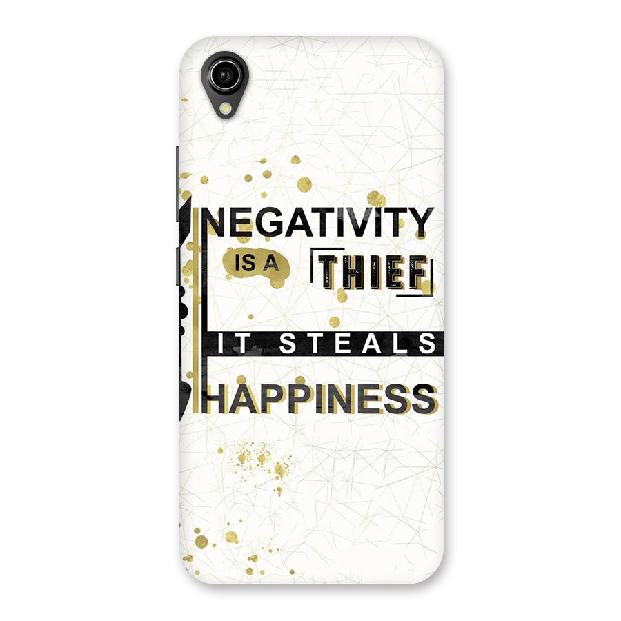 Negativity Thief Back Case for Vivo Y90