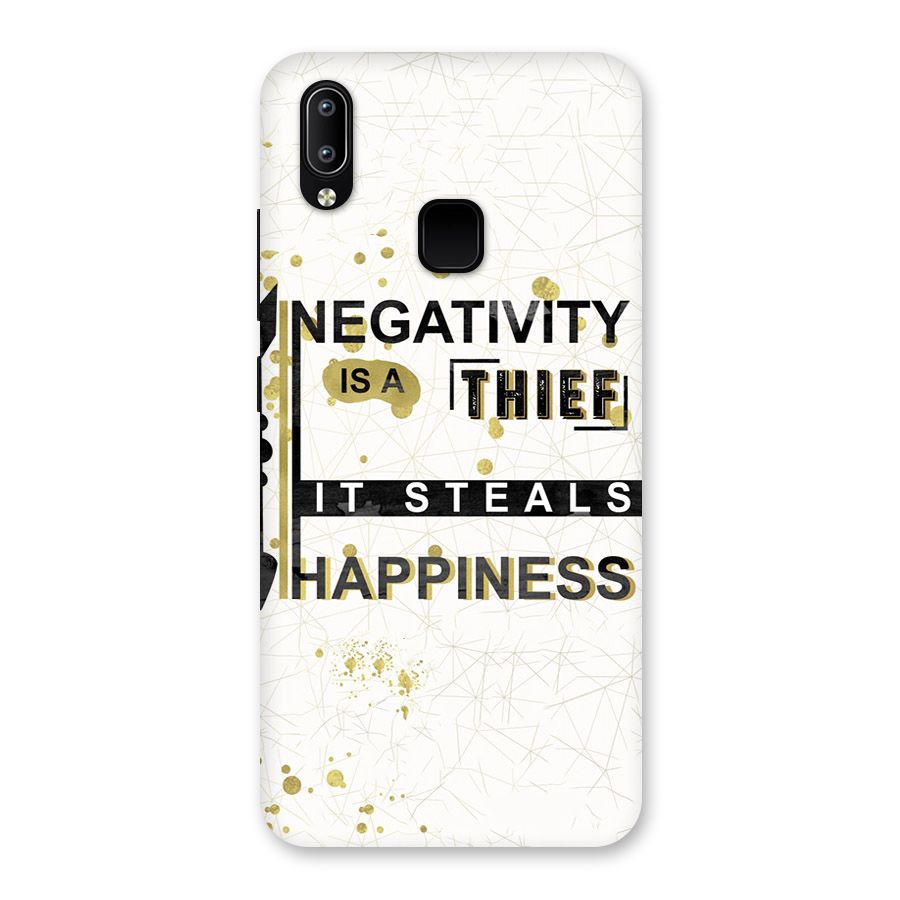 Negativity Thief Back Case for Vivo Y93