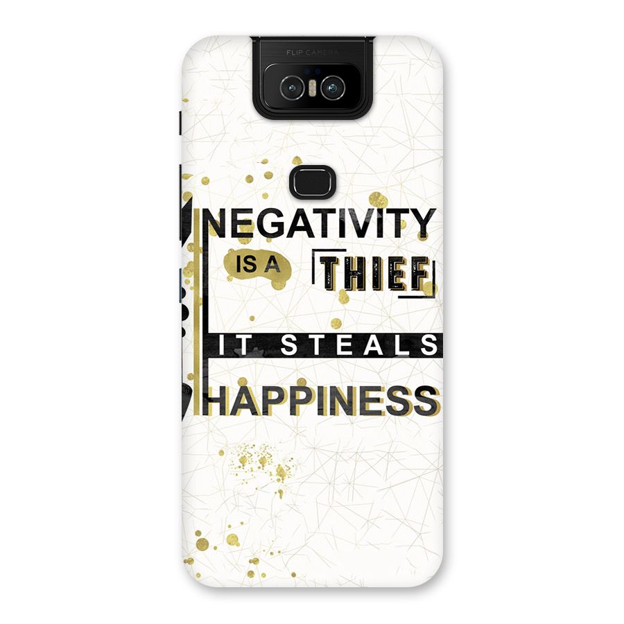 Negativity Thief Back Case for Zenfone 6z