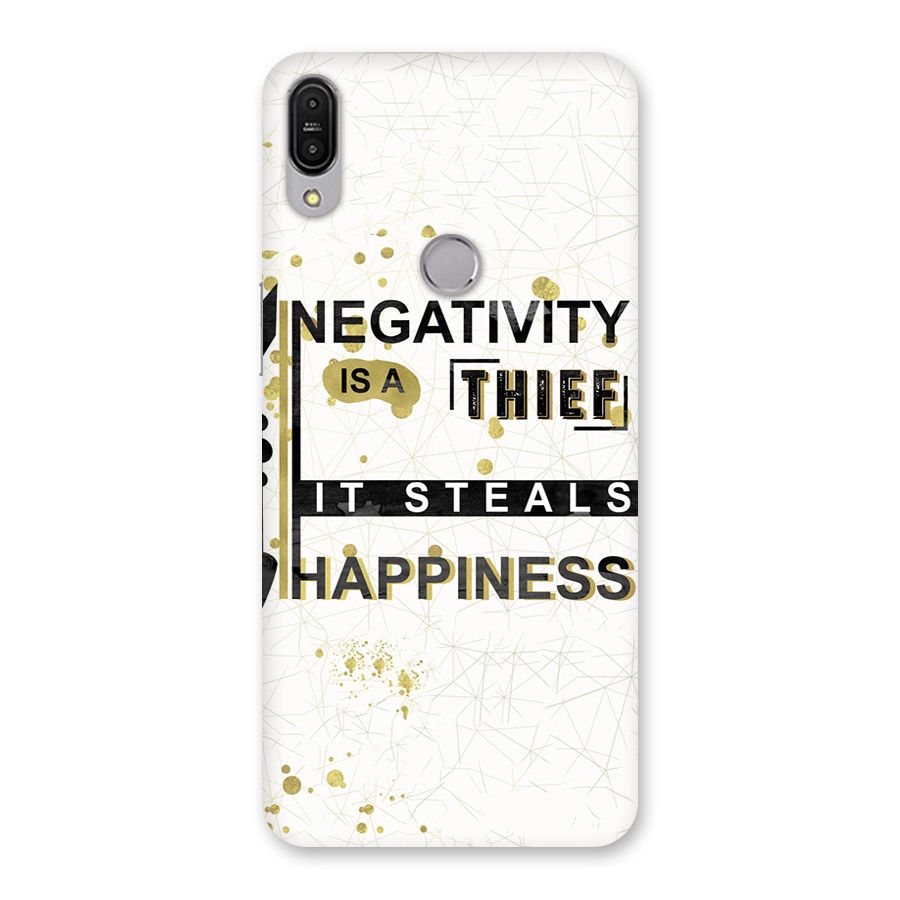 Negativity Thief Back Case for Zenfone Max Pro M1