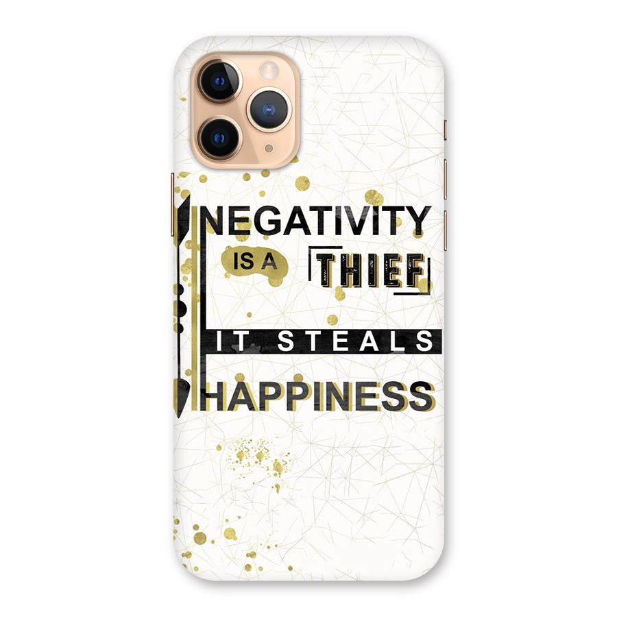 Negativity Thief Back Case for iPhone 11 Pro