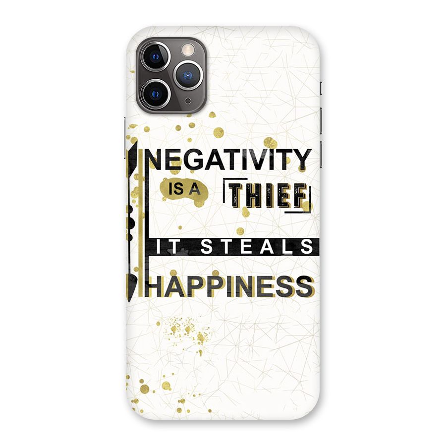 Negativity Thief Back Case for iPhone 11 Pro Max