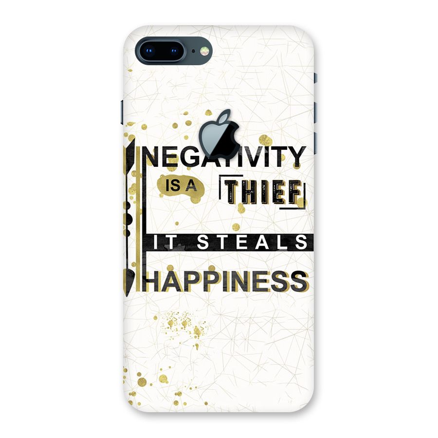 Negativity Thief Back Case for iPhone 7 Plus Apple Cut