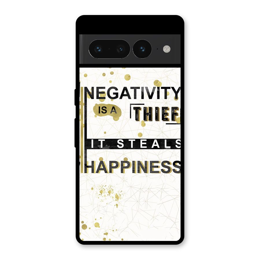 Negativity Thief Glass Back Case for Google Pixel 7 Pro