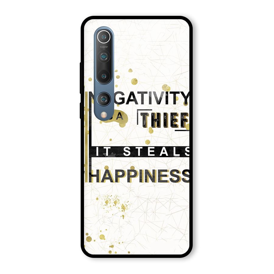 Negativity Thief Glass Back Case for Mi 10