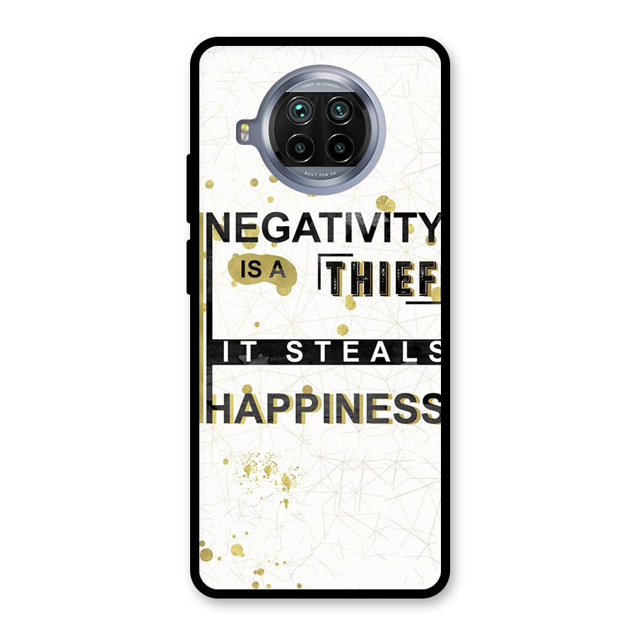 Negativity Thief Glass Back Case for Mi 10i