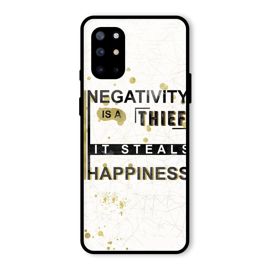 Negativity Thief Glass Back Case for OnePlus 8T