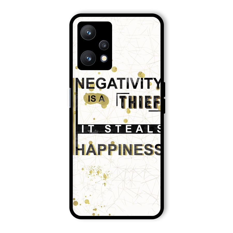 Negativity Thief Glass Back Case for Realme 9 Pro 5G
