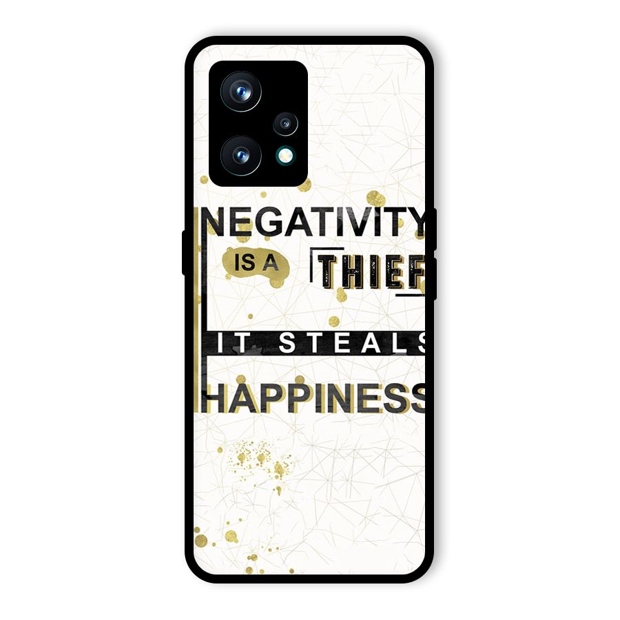 Negativity Thief Glass Back Case for Realme 9 Pro Plus 5G