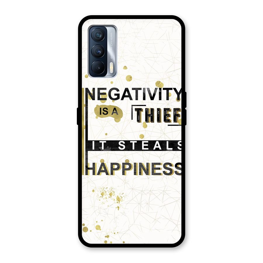 Negativity Thief Glass Back Case for Realme X7