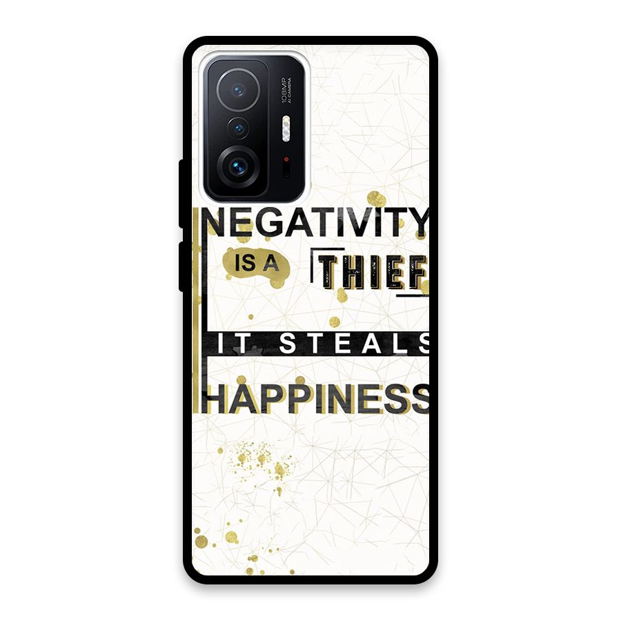 Negativity Thief Glass Back Case for Xiaomi 11T Pro