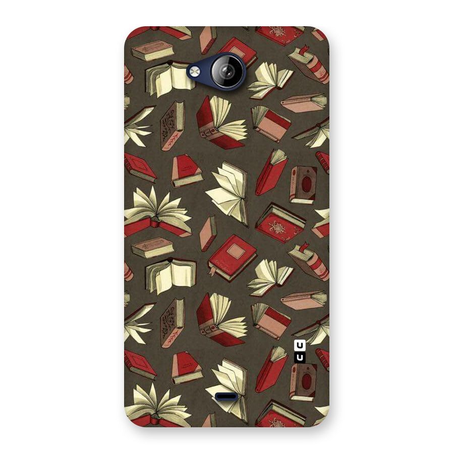 Nerd Head Back Case for Canvas Play Q355