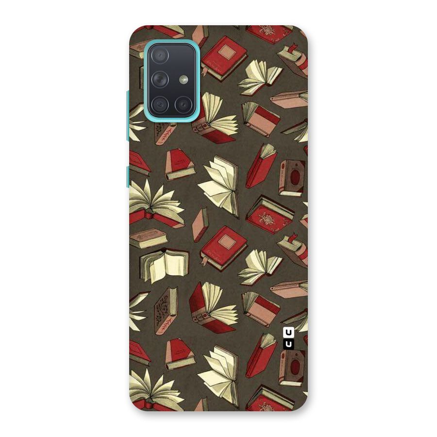 Nerd Head Back Case for Galaxy A71