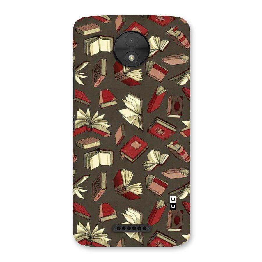 Nerd Head Back Case for Moto C
