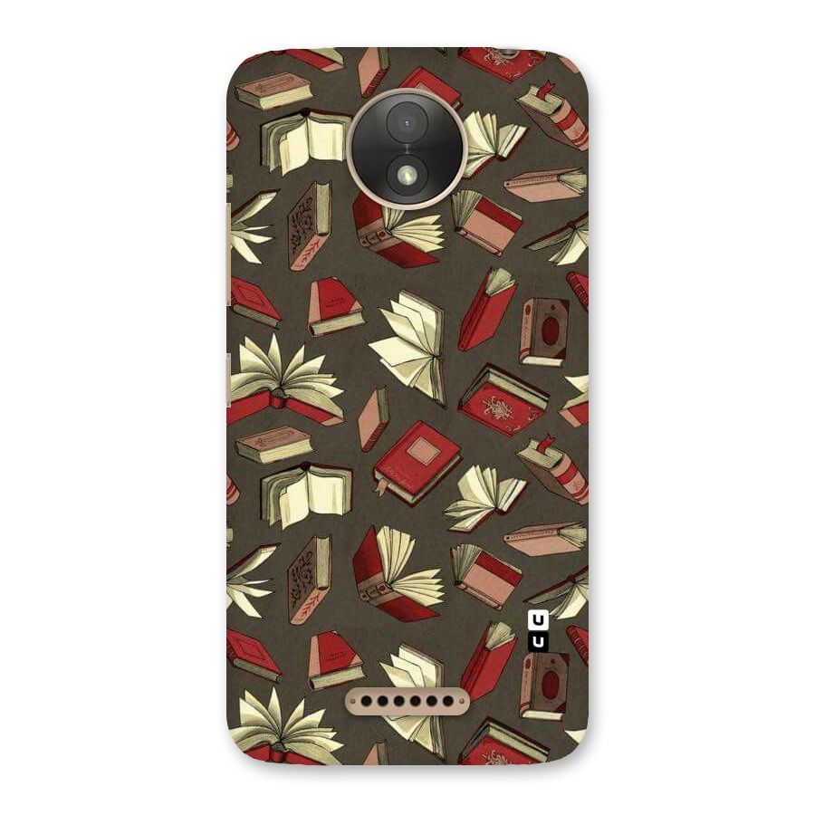 Nerd Head Back Case for Moto C Plus