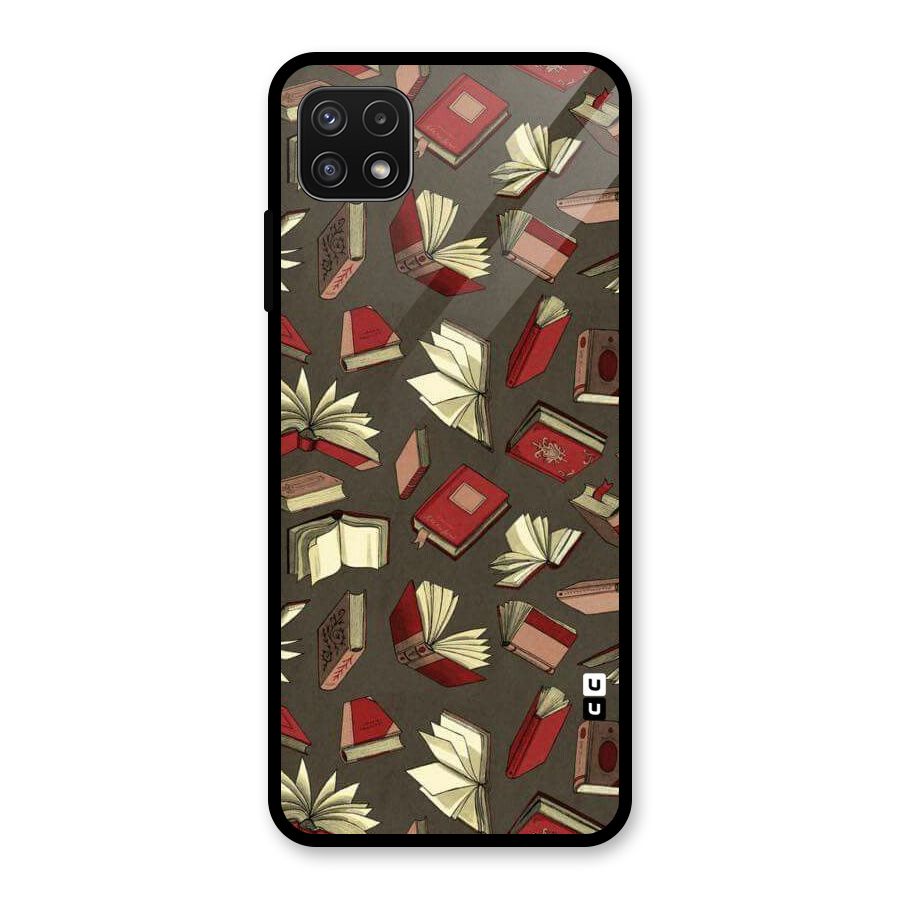 Nerd Head Glass Back Case for Galaxy A22 5G