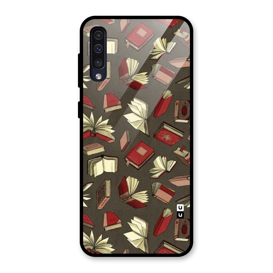 Nerd Head Glass Back Case for Galaxy A30s
