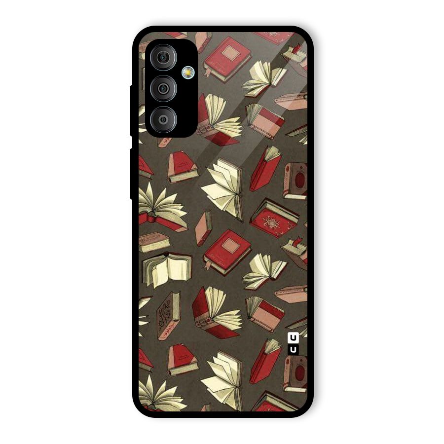 Nerd Head Glass Back Case for Galaxy F23