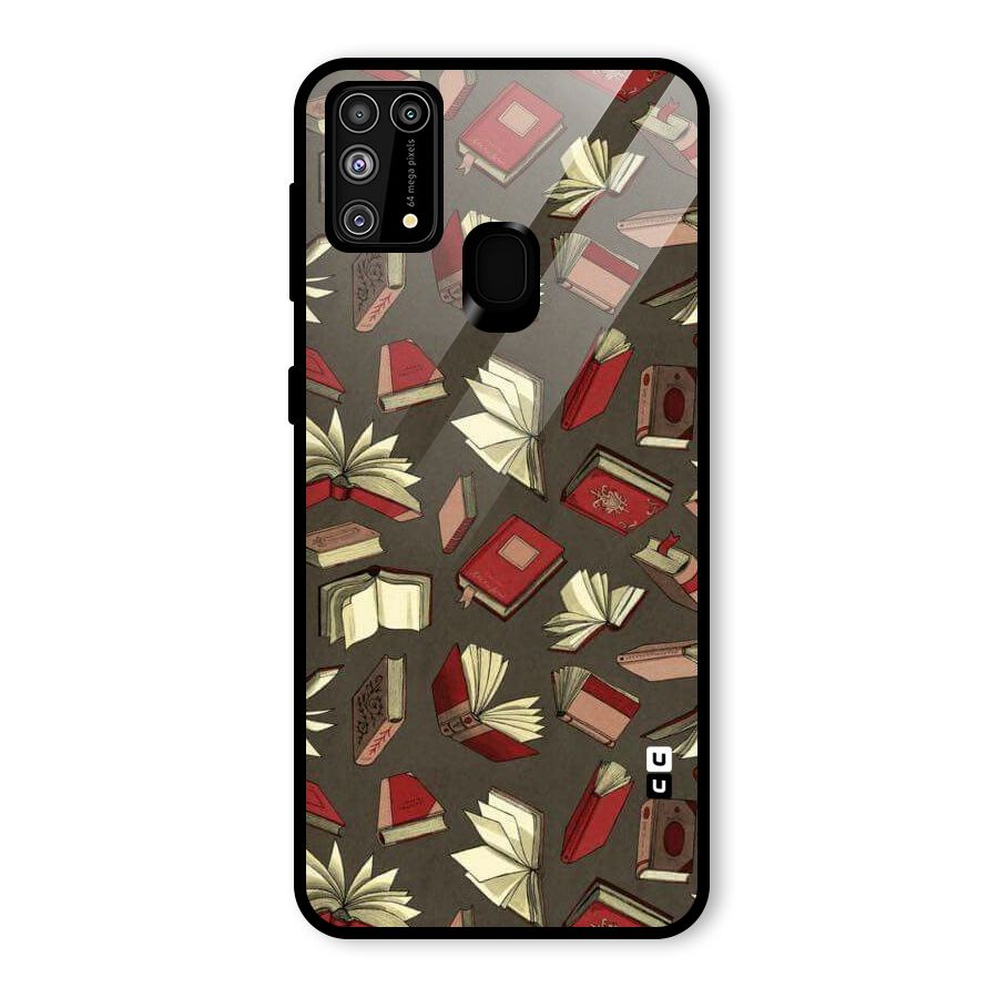 Nerd Head Glass Back Case for Galaxy F41
