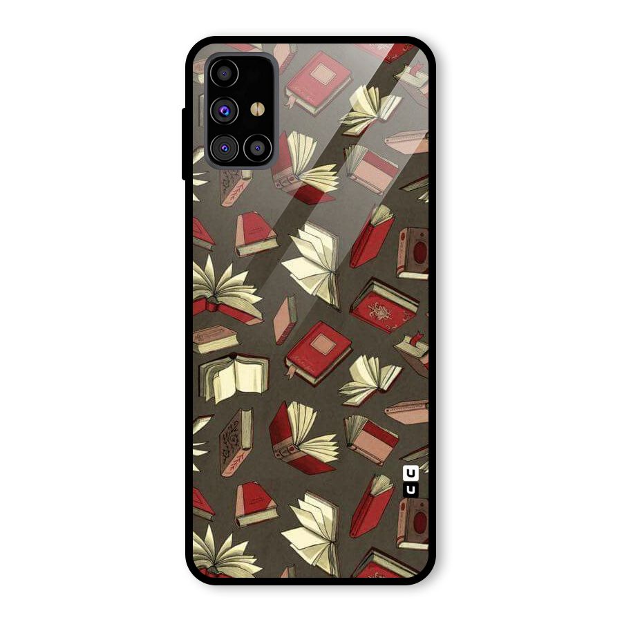 Nerd Head Glass Back Case for Galaxy M31s