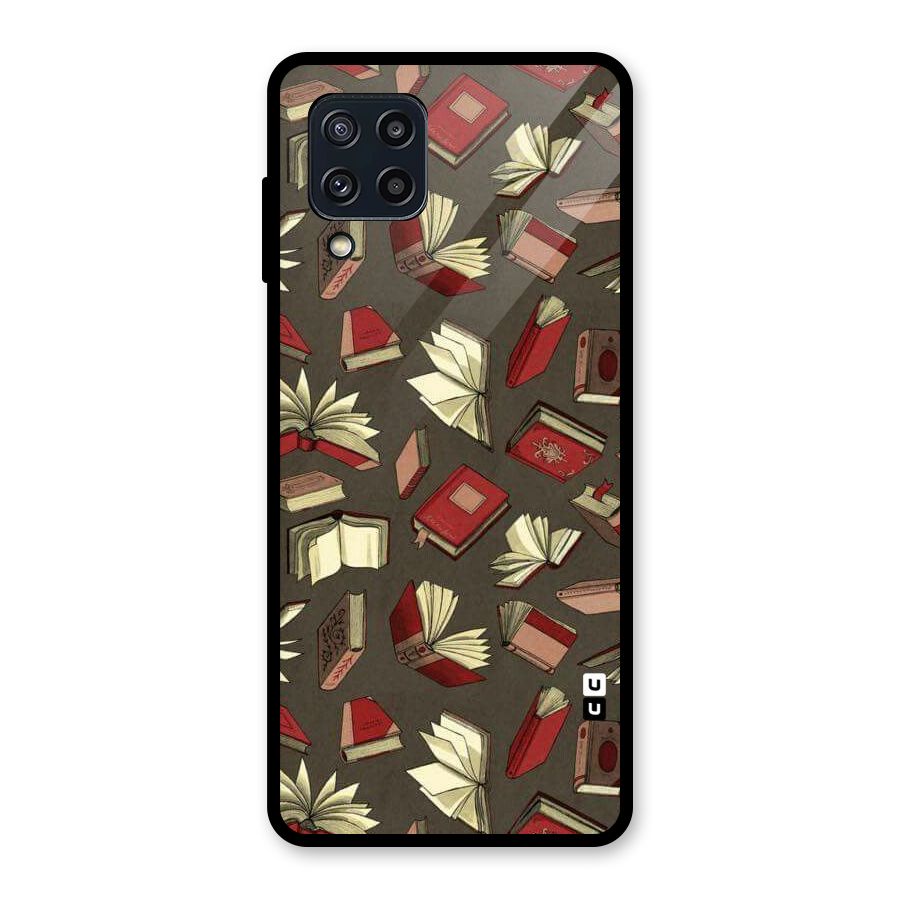 Nerd Head Glass Back Case for Galaxy M32
