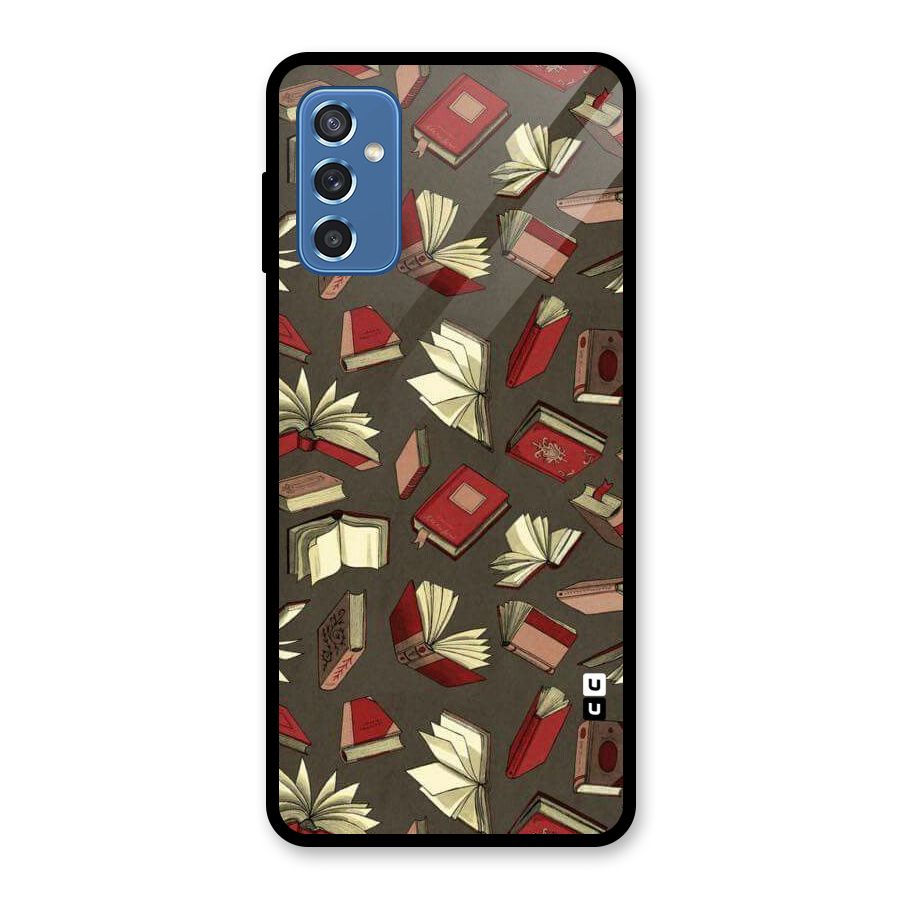 Nerd Head Glass Back Case for Galaxy M52 5G