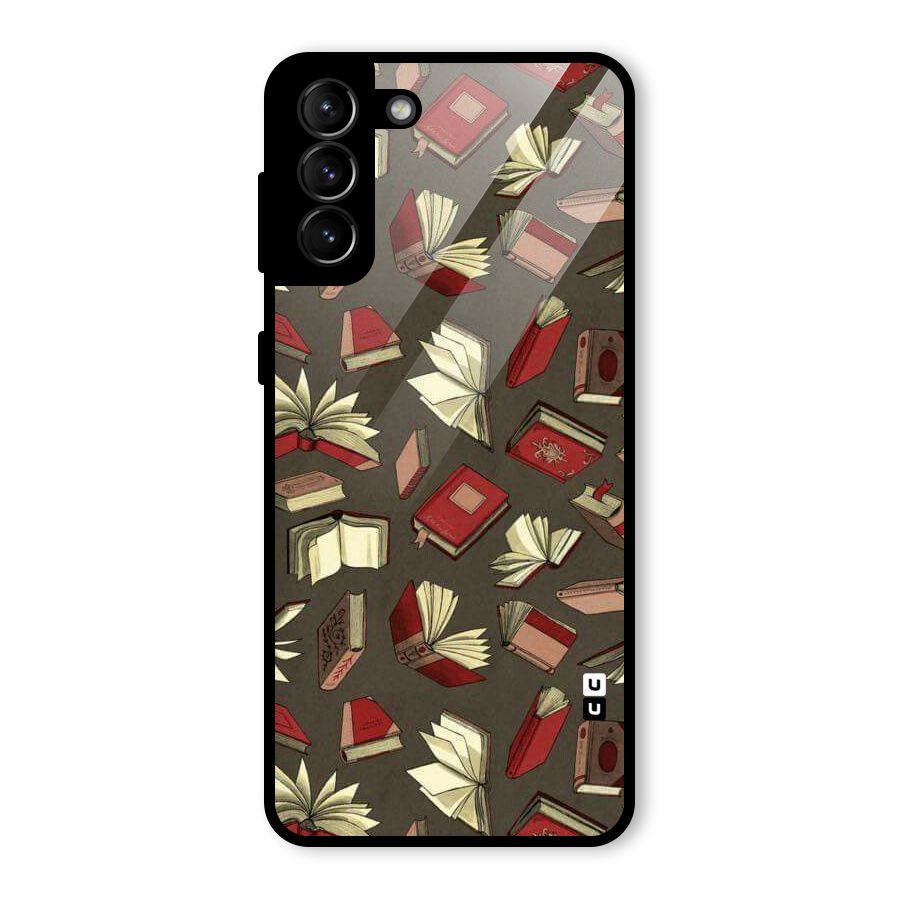 Nerd Head Glass Back Case for Galaxy S21 Plus