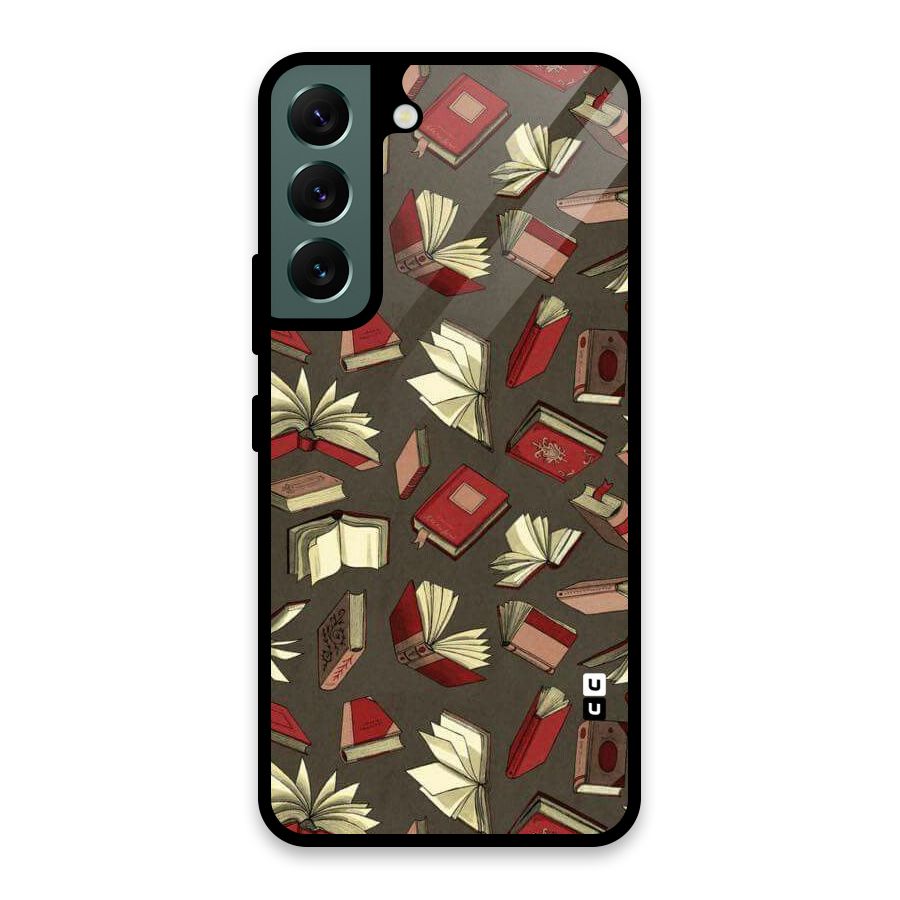 Nerd Head Glass Back Case for Galaxy S22 5G
