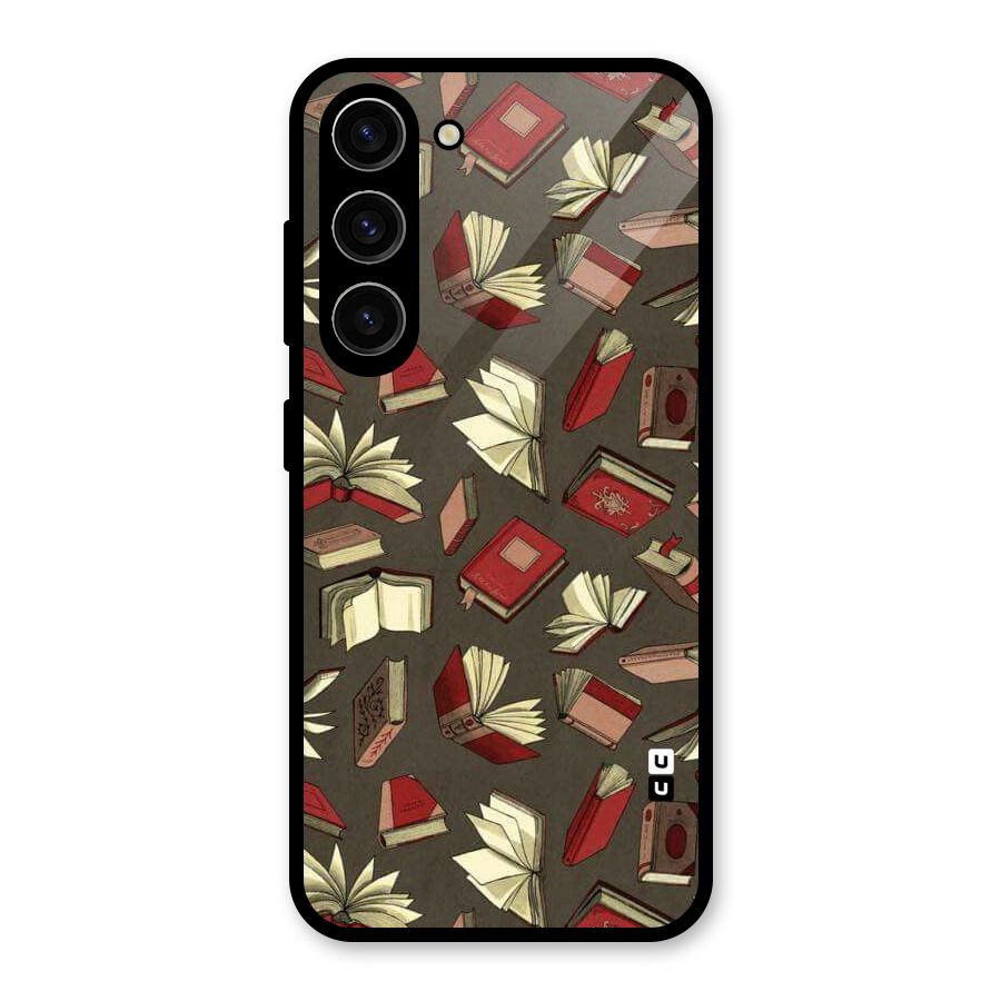 Nerd Head Glass Back Case for Galaxy S23