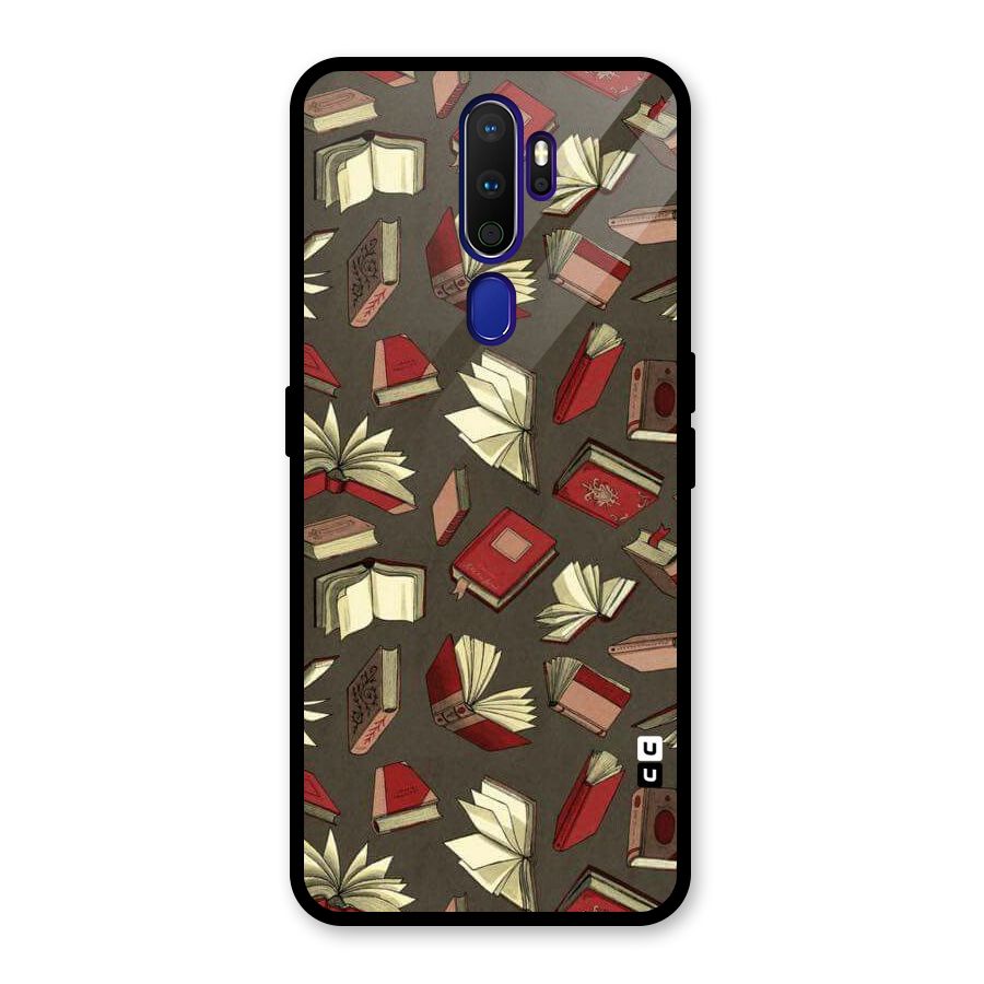 Nerd Head Glass Back Case for Oppo A9 (2020)