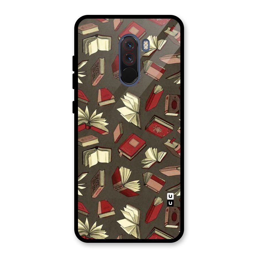 Nerd Head Glass Back Case for Poco F1